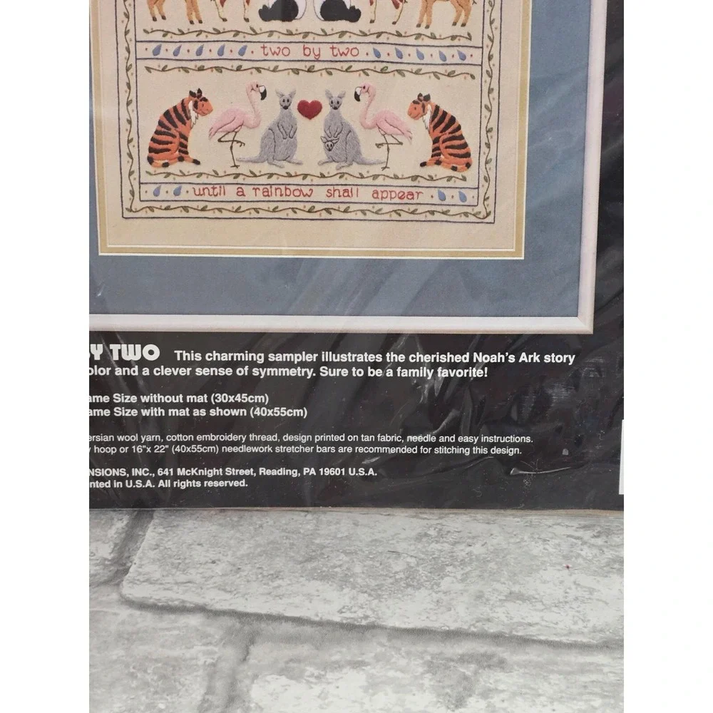 The Animals Came‎ Two By Two Dimensions Cross Stitch 11